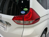 視認性がいいテールランプ。後続車にも存在をアピール。