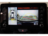 車両を上から見たような映像表示するパノラミックビューモニター付き!