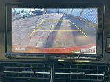 狭い駐車場や立体駐車場などもリアルに映るバックガイドモニター付でラクラク駐車♪