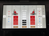 フロントシートヒーター 3段階で暖かさの調節が可能です。暖房で車内全体が温まるより早くシートが温まるため冬場の運転も快適になります。
