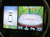 【全方位モニター用カメラ】専用のカメラにより、上から見下ろしたような視点で360度クルマの周囲を確認することができます☆死角部分も確認しやすく、狭い場所での切り返しや駐車もスムーズに行えます。
