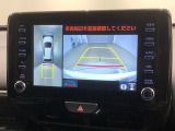 全方位モニターがついています! 車の周囲を360&deg;安全確認できるので、普段の駐車はもちろんの事、縦列駐車や幅寄せの際にも活躍してくれますよ。