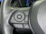 ステアリングスイッチ装備!運転しながら手元でオーディオの操作などができます。