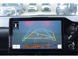 バックガイドモニターで、後方を確認しながら安心して駐車することができます。運転初心者も熟練者も必須の機能ですよ!