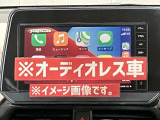 オーディオレス車でおスキンオーディオが装着できます