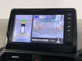 上から丸見えアラウンドビューモニター付きです。