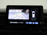 バックカメラの画像です。ガイドラインがスムースな車庫入れをサポートいたします!車庫入れの安心感がアップしますね☆