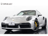 ルシェ911シリーズのフラッグシップモデル、911 Turbo Sが入庫いたしました。走行距離1.1万キロ、上品で高級感あふれるGTシルバーメタリックを纏った一台です。