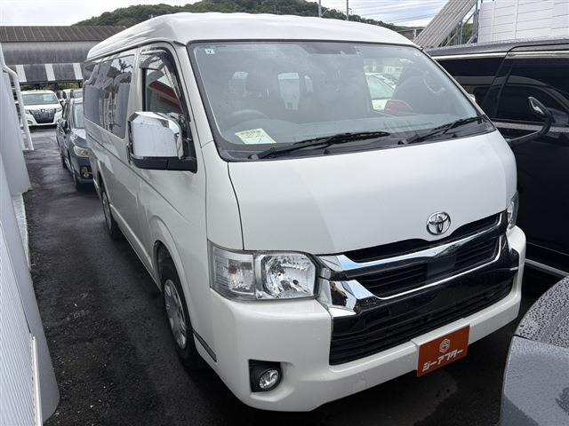ハイエースバン 2.7 スーパーGL ワイド ロング ミドルルーフ 禁煙車 純正ナビ アラウ...