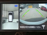 アラウンドビューモニターがナビゲーションに映るのでバックもラクラクですよ!!