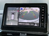 バック時には今や必須のバックカメラ・アラウンドビューを装備!目安のライン表示可能!