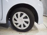 実車は夏用タイヤを装着しています。