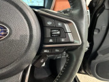 クルーズコントロールを装備しています。高速道路などで一定の速度で走ってくれるので運転が楽ですよ!速度を設定できますので、スピードの出しすぎにも注意できます。