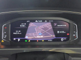 通常もメーター表示だけでなくナビゲーションマップも表示可能です