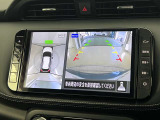 上から丸見えアラウンドビューモニター付きです。