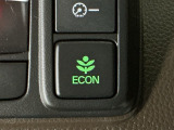 ★ECONスイッチ★ エコドライブを加速しよう!スイッチをONにすると、運転の仕方によるロスを抑え込み燃費をよくするようクルマが頑張ります(*^ー^*)燃費向上にチャレンジ♪