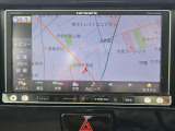 社外メモリーナビ(AVIC-MRZ099)を装着しています。目的地設定やルート案内もスムーズに行えます。