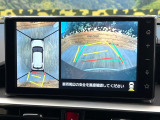 【パノラミックビューモニター】専用のカメラにより、上から見下ろしたような視点で360度クルマの周囲を確認することができます☆死角部分も確認しやすく、狭い場所での切り返しや駐車もスムーズに行えます。