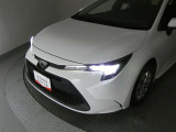 LEDヘッドライトです。デザイン性がよくとても明るいので、夜間の走行や悪天候でも安心です。しかも長寿命!