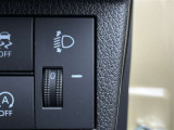 手動光軸調整ダイヤル