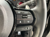 クルーズコントロールを装備しています。高速道路などで一定の速度で走ってくれるので運転が楽ですよ!速度を設定できますので、スピードの出しすぎにも注意できます。