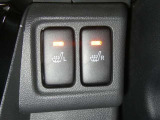 【シートヒーター搭載】シートを温めてくれる暖房機器です!長時間座っていると負担が掛かりやすい背中や腰、または冬場の寒い日に冷えやすい脚部に快適なぬくもりを♪