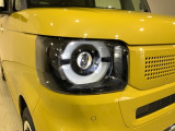 LEDヘッドライトで夜道も安心!