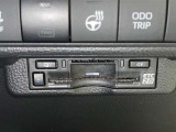 ETC車載器付きです。高速道路の料金所もスムーズに通過できます。
