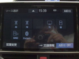 嬉しい装備です♪フルセグTV・Bluetoothオーディオに対応しています!!