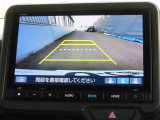 リアワイドカメラシステム!従来の視野に加えて、後方側方を約180&deg;まで見えるワイドビューと、後方を真上から見たような視野で駐車時などに便利なトップダウンビューの3つの視野があります!
