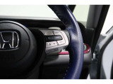 Hondaセンシングの機能のひとつ、アダプティブクルーズコントロール付!アクセルから足を離しても設定したスピードと前車との車間を保ち走行してくれます!車線維持もアシスト☆高速道路で疲労軽減ですね☆