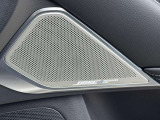 BOSE Performance Series プレミアムサウンドシステム・ドアスピーカー。上質なメタルグリルが採用され、車内全体にクリアで臨場感あふれる高音質を届けます。