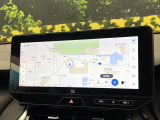 【12.3インチワイドナビ】高級感とインパクトのある大型ワイドナビを装備。各種オーディオ操作はもちろん、横長ワイド画面でのマップ2分割表示など、利便性も高いナビです♪
