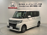全国納車可 第三者機関証明書付 1年保証 ワンオーナー ナビ TV Rカメラ BTオ-ディオ 衝突軽減B シートヒーター LEDライト装備のダイハツのタント カスタムXトップエディションSAIII入庫