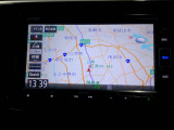 ナビゲーション装備。多彩な機能で快適ドライブをアシスト。オーディオ機能も充実していますね。