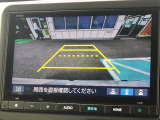★バックモニター搭載★ バック時目視しにくいクルマの周囲をカメラで映し出し、安全・安心駐車をサポート♪バックの苦手な方も後ろがハッキリ見えるので安心です☆