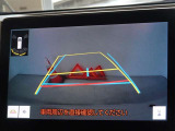 バックガイドモニターを装備しています、車庫入れもラクラクです。