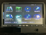 社外メモリーナビ付きです!CD・DVD再生、ミュージックサーバー、フルセグTV視聴、Bluetooth接続可能です!