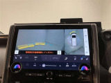 安全機能のバックモニター&全周囲モニターも装備です。