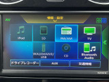 ナビのAVメニュー画面です。