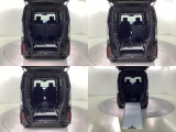 後席を倒すとフラットにすることが出来ます。簡単シートアレンジで広々としたラゲッジスペースに早変わり!普段使いにもお出かけにも大活躍です☆