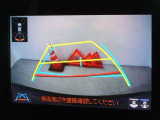 バックガイドモニターを装備しています、車庫入れもラクラクです。