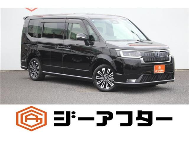 ステップワゴン 2.0 e:HEV スパーダ プレミアムライン 禁煙車 純正9インチナビ 全周...