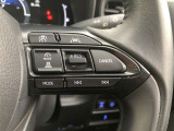 前方の車との車間を設定し、スピードを上げたり緩めたりを自動で行ってくれる追尾式の「レーダークルーズ」。上級装備の一つです!高級車にしかつかない嬉しい機能です。
