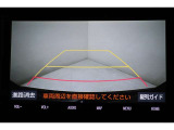 バックカメラで駐車も楽々です。