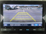 バックが苦手な方にもオススメなバックカメラ付き!広い画角で広範囲も見渡せます。