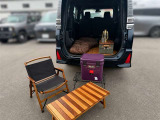 広々とした荷室を活用して、キャンプや車中泊にもぴったり☆アウトドア用品もしっかり積み込めるので週末のお出かけにもおすすめです!