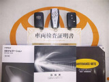 スマートキー&エンジンスターター付。取扱説明書とメンテナンスノートもあります☆品質評価シート付いてます!!
