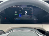 デジタル表示スピードメーターです。  走行距離 2281km