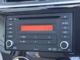 日産純正CD一体 AM/FM電子チューナーラジオが付いてます♪